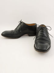 ストレートチップオックスフォードシューズ ブラック