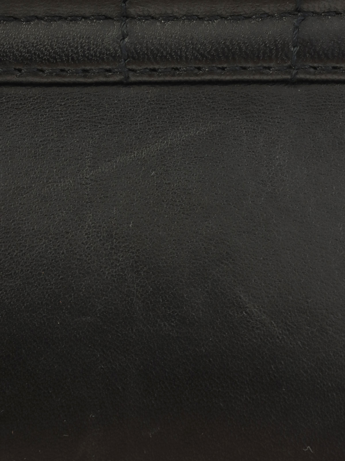 2001 Chocolate Bar 2.55cc Mark Chain Bag, Black