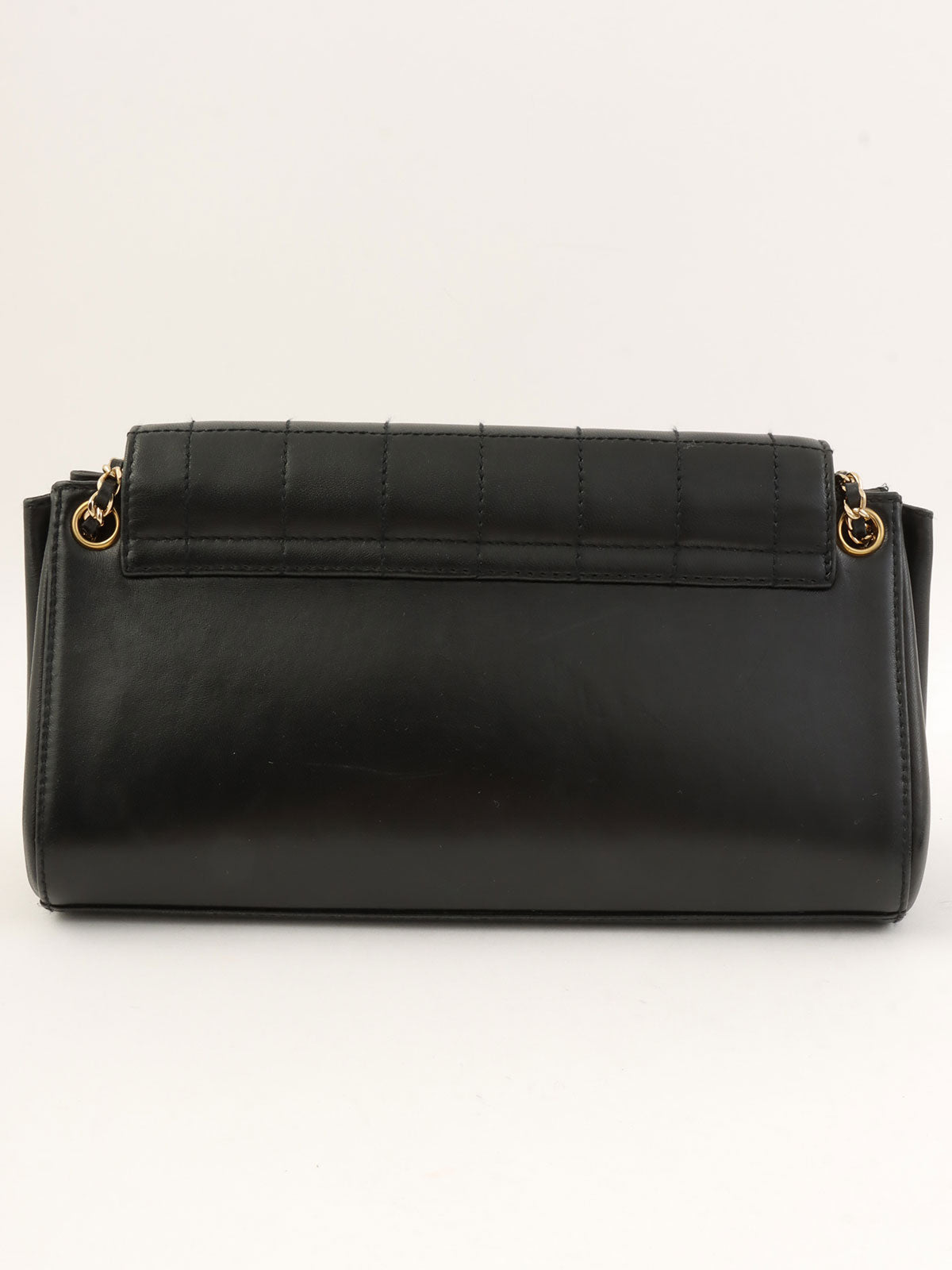 2001 Chocolate Bar 2.55cc Mark Chain Bag, Black