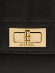 2001 Chocolate Bar 2.55cc Mark Chain Bag, Black