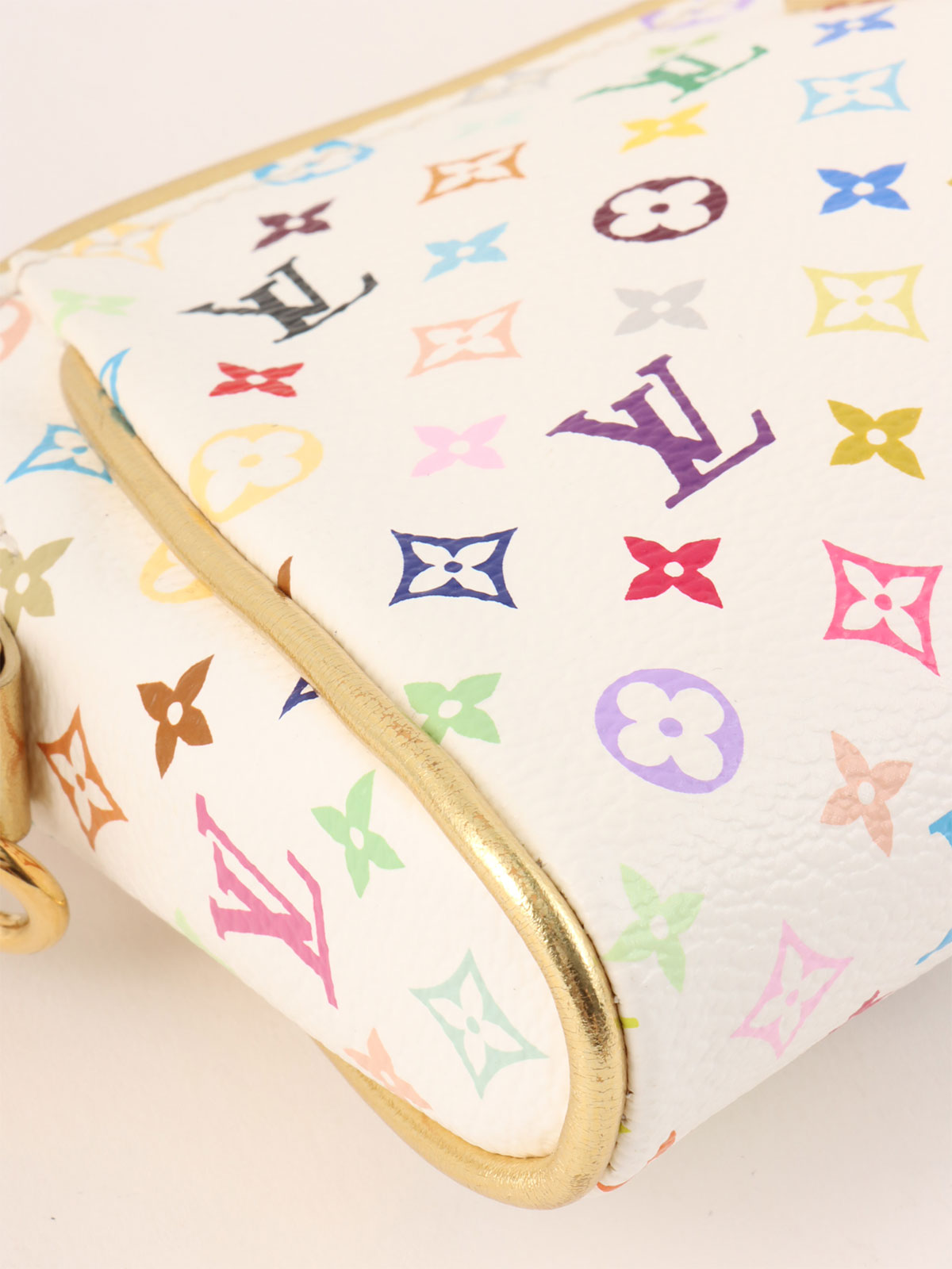 2008年製 モノグラムマルチカラーケイト ホワイト