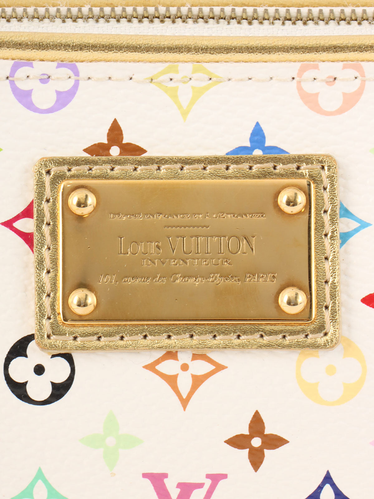 2008年製 モノグラムマルチカラーケイト ホワイト