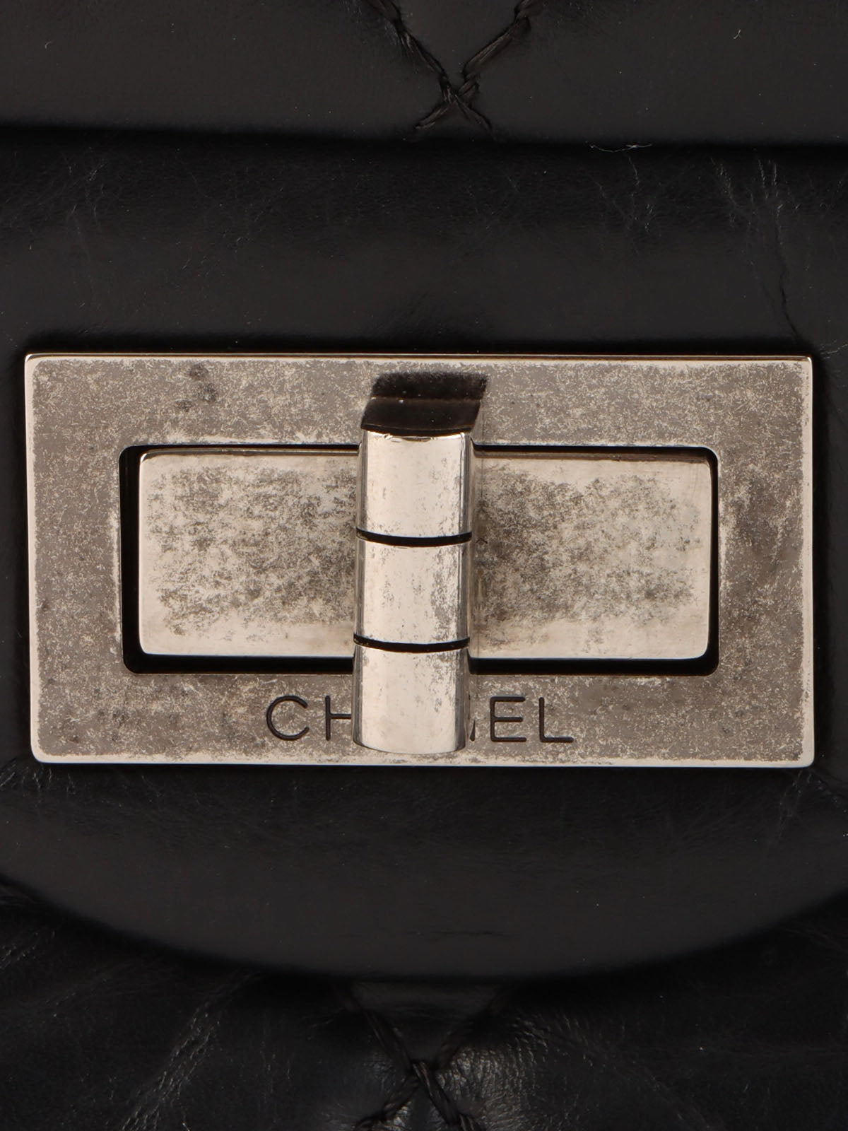 2008年頃製　2.55チェーンショルダーバッグ　ブラック