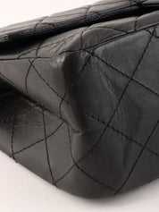 2008 2.55 Chain Shoulder Bag Black