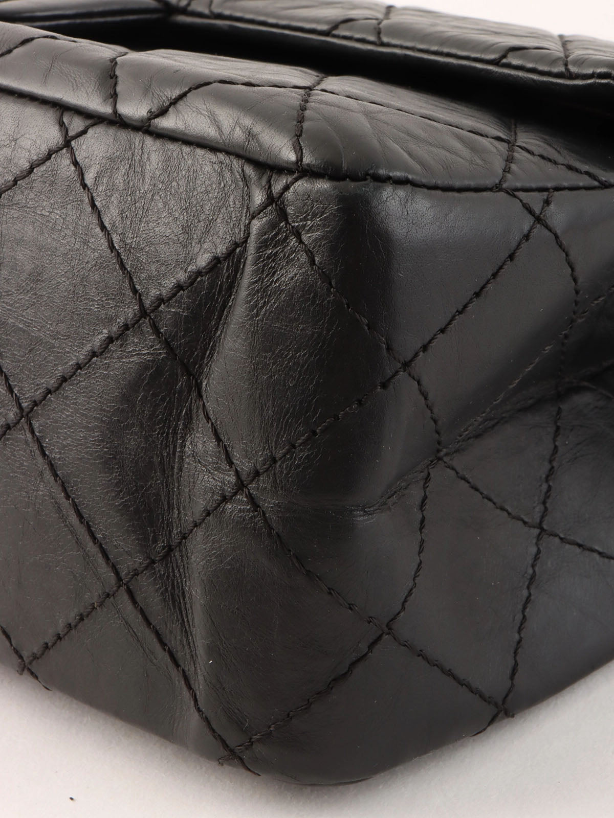 2008 2.55 链条单肩包 黑色