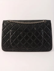2008 2.55 Chain Shoulder Bag Black