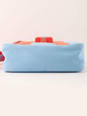 2001 Sports Line CC Mark Logo Shoulder Bag Light Blue/Red