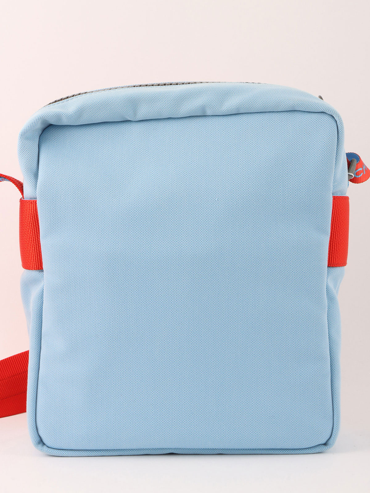 2001 Sports Line CC Mark Logo Shoulder Bag Light Blue/Red