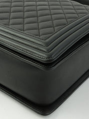 2014 Boy Chanel Chain Shoulder Bag in Black