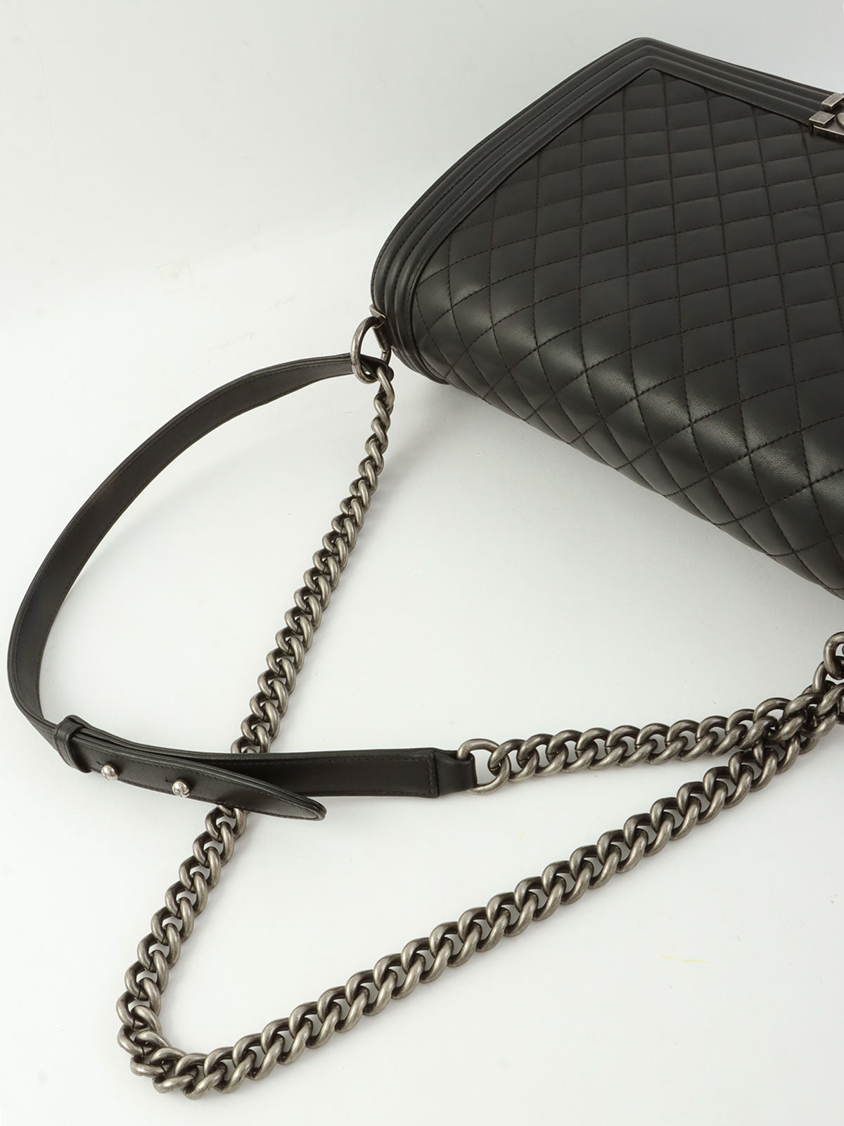 2014 Boy Chanel Chain Shoulder Bag in Black
