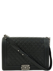 2014 Boy Chanel Chain Shoulder Bag in Black