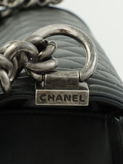 2014 Boy Chanel Chain Shoulder Bag in Black