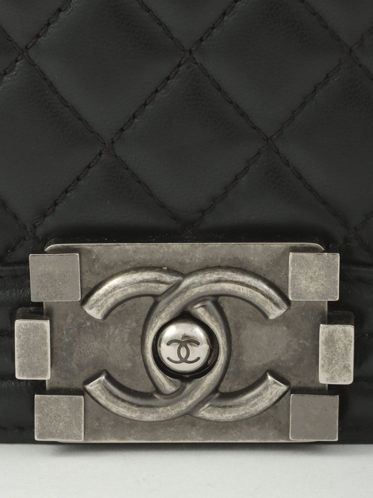 2014 Boy Chanel Chain Shoulder Bag in Black