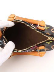 2008年製 モノグラムマルチカラーミニスピーディ ノワール