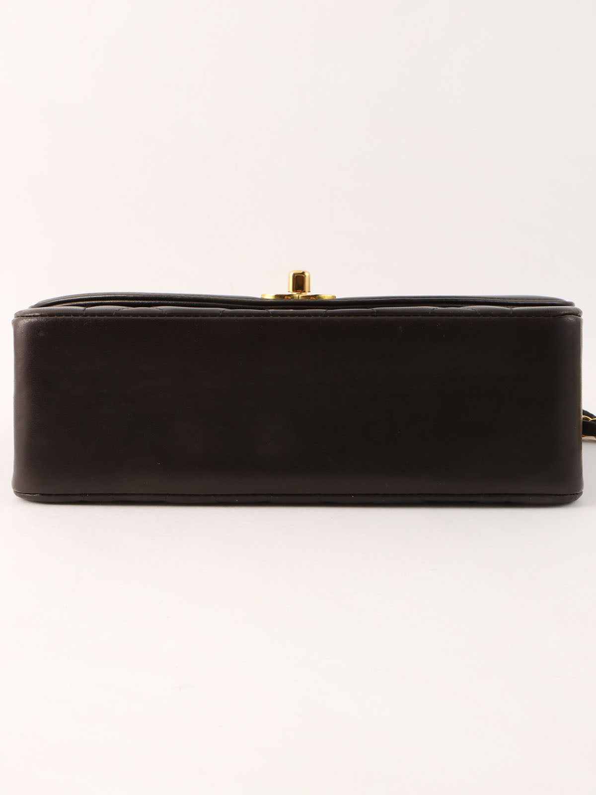 1995 Diana Flap Chain Bag 22cm Black