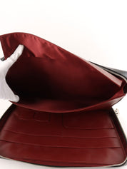 2010年左右制造 Icon压纹文件袋包 黑色