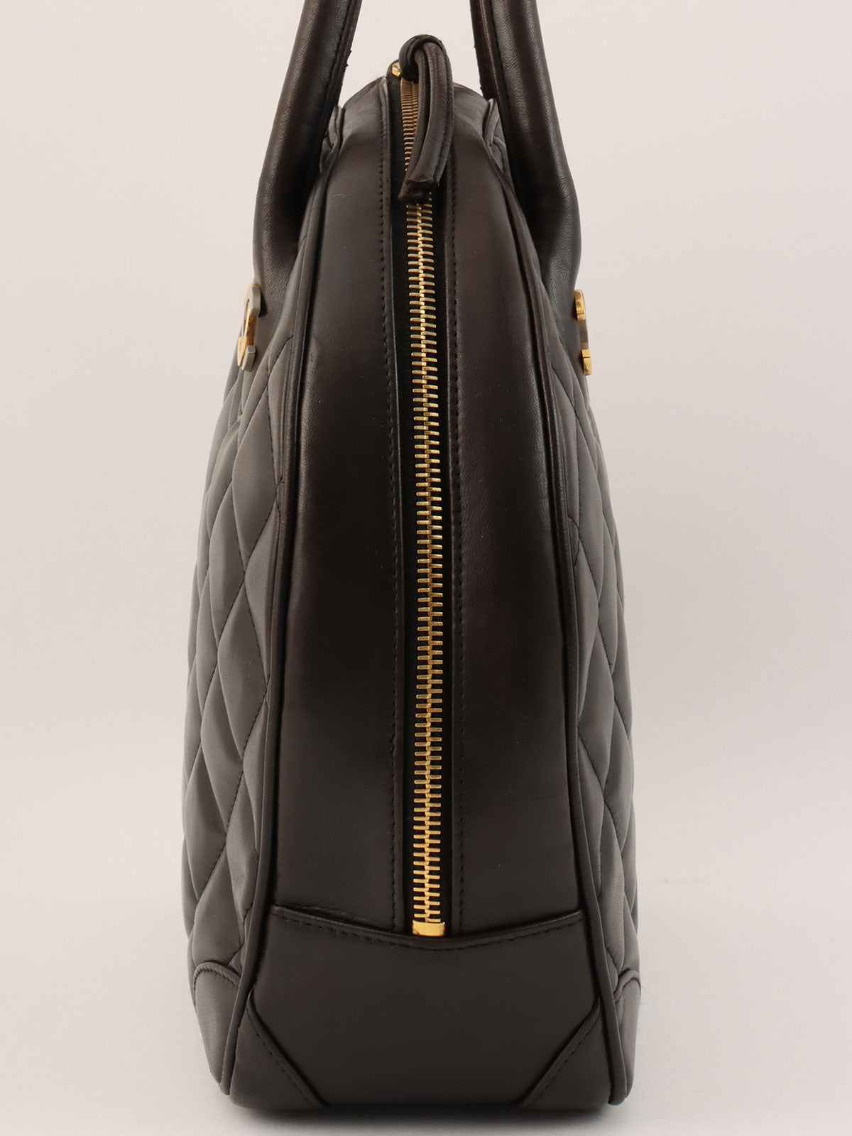 1998 Paris limited edition CC mark plate handbag, black