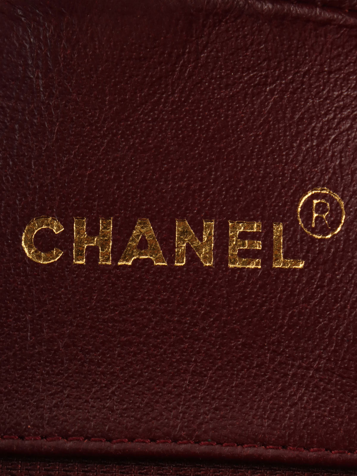 1998年頃製 パリ限定CCマークプレートハンドバッグ ブラック