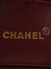 1998 Paris limited edition CC mark plate handbag, black