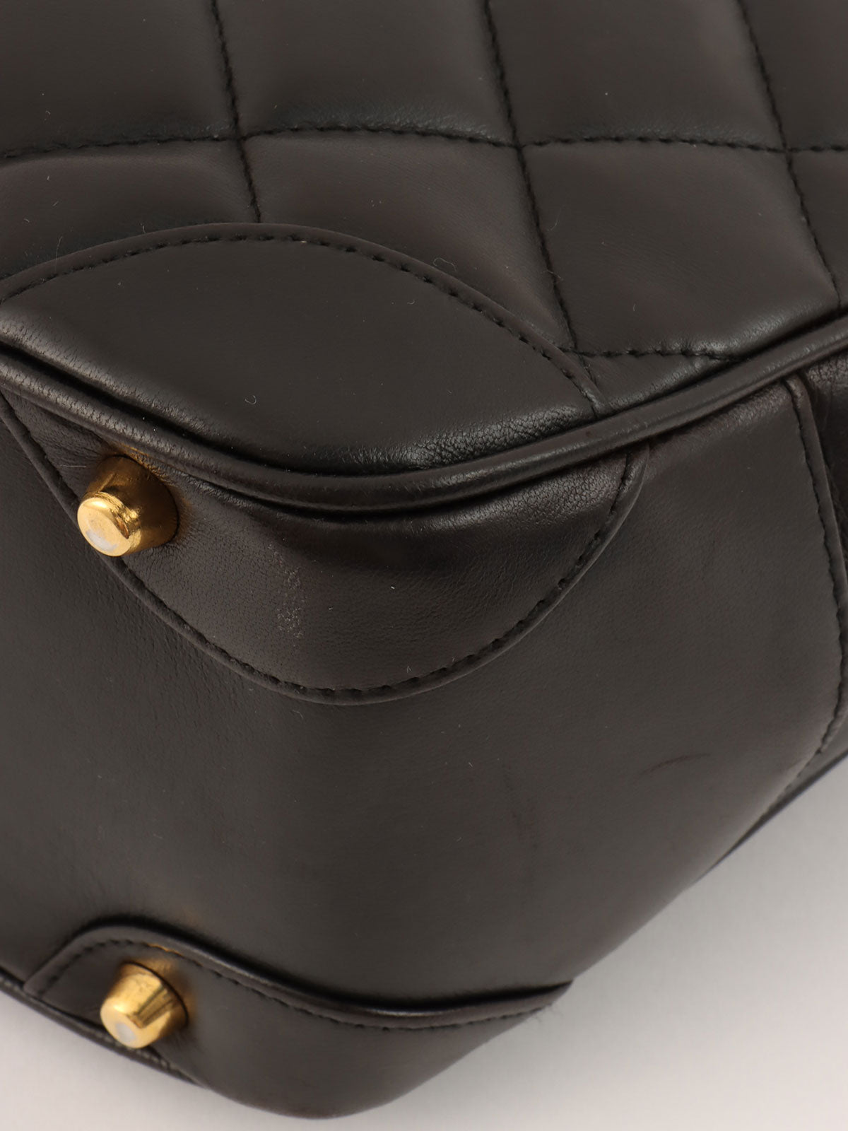 1998 Paris limited edition CC mark plate handbag, black