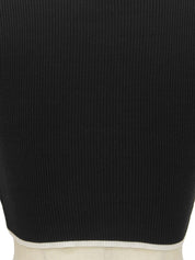 1995年製 CCマークボタンクロップドトップス ブラック/ホワイト