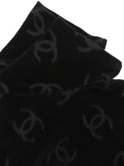 ベルベットCCマーククロップドハーフスリーブトップス ブラック