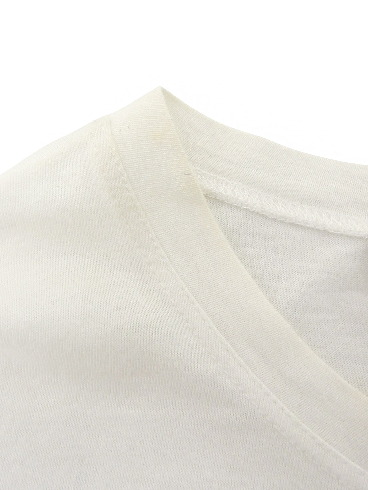 アニマルプリント半袖トップス ホワイト/マルチ