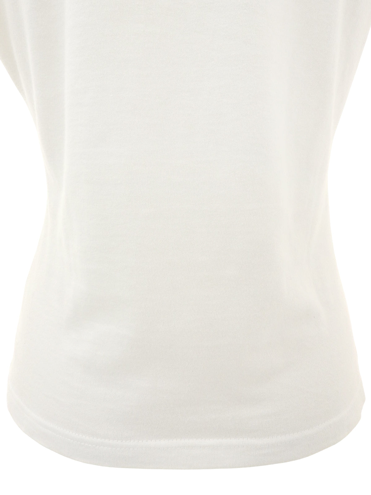 Animal Print Half Sleeve Top in White/Multi