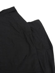 Nylon Monogram Pattern Raincoat in Black