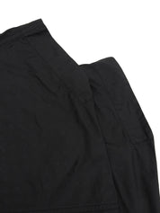 Nylon Monogram Pattern Raincoat in Black