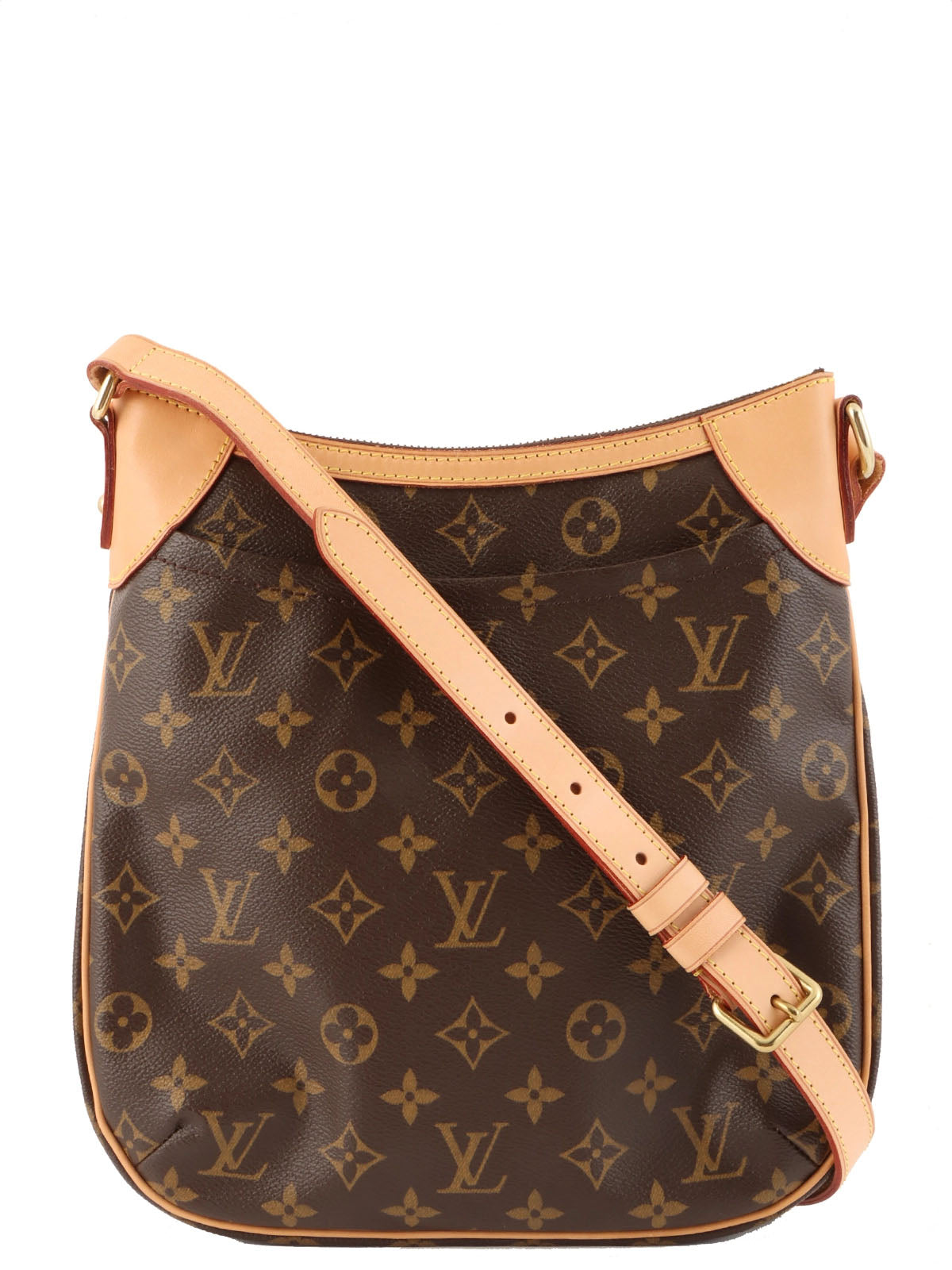 2009 Canvas Monogram Odeon PM Brown