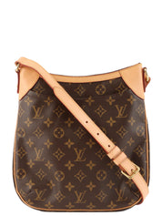 2009 Canvas Monogram Odeon PM Brown