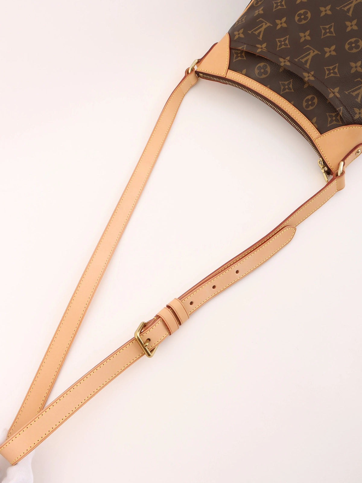 2009 Canvas Monogram Odeon PM Brown