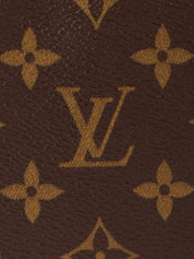 2009 Canvas Monogram Odeon PM Brown