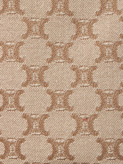 マカダムパターンミニハンドバッグ ベージュ/ブラウン