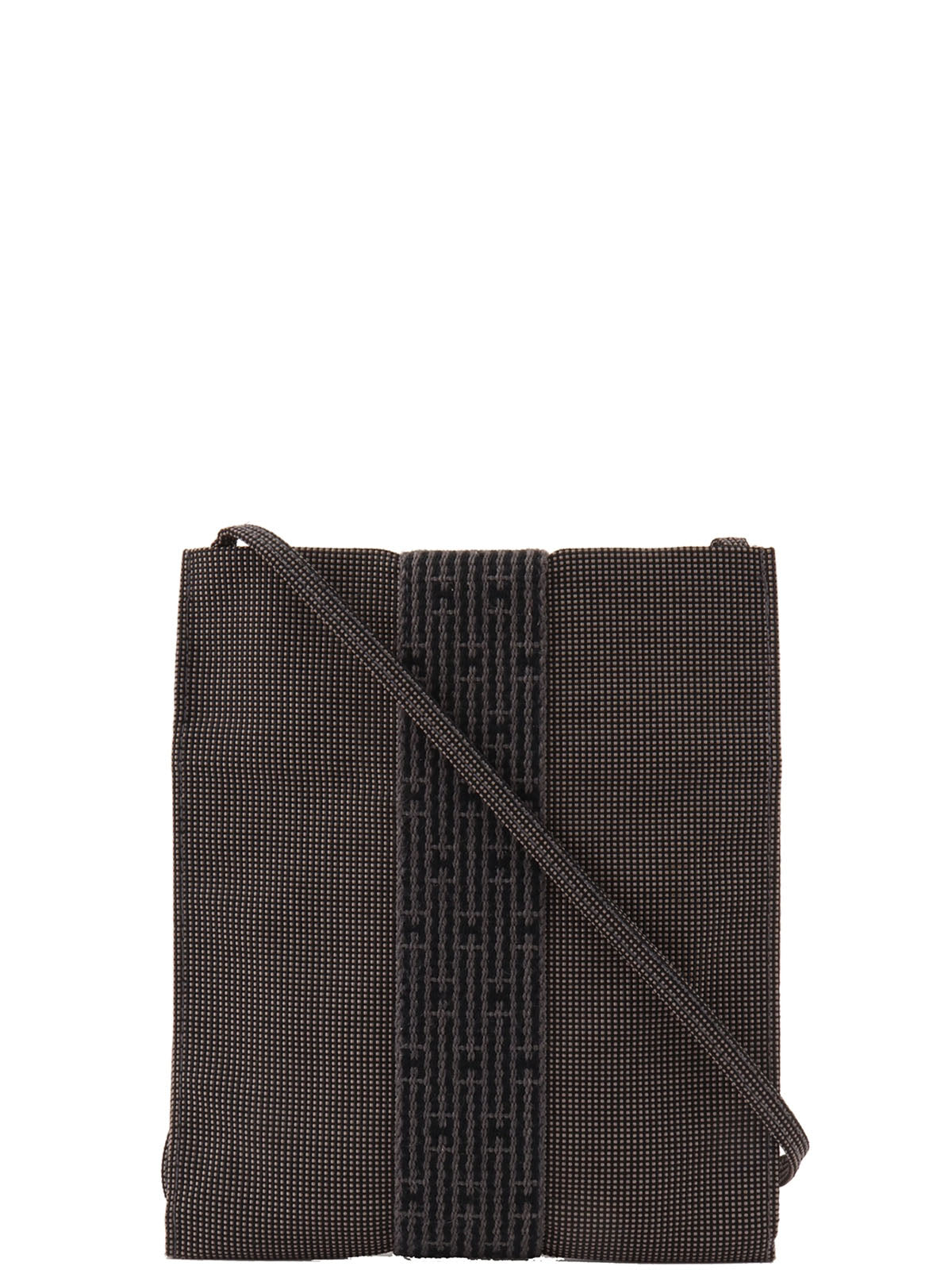 エールラインポシェットショルダーバッグ グレー