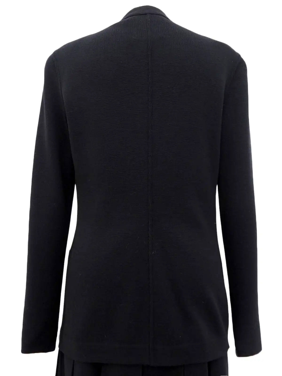 Wool CC Mark Button Set in Black