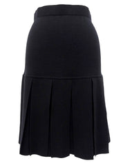 ウールCCマークボタンセットアップ ブラック