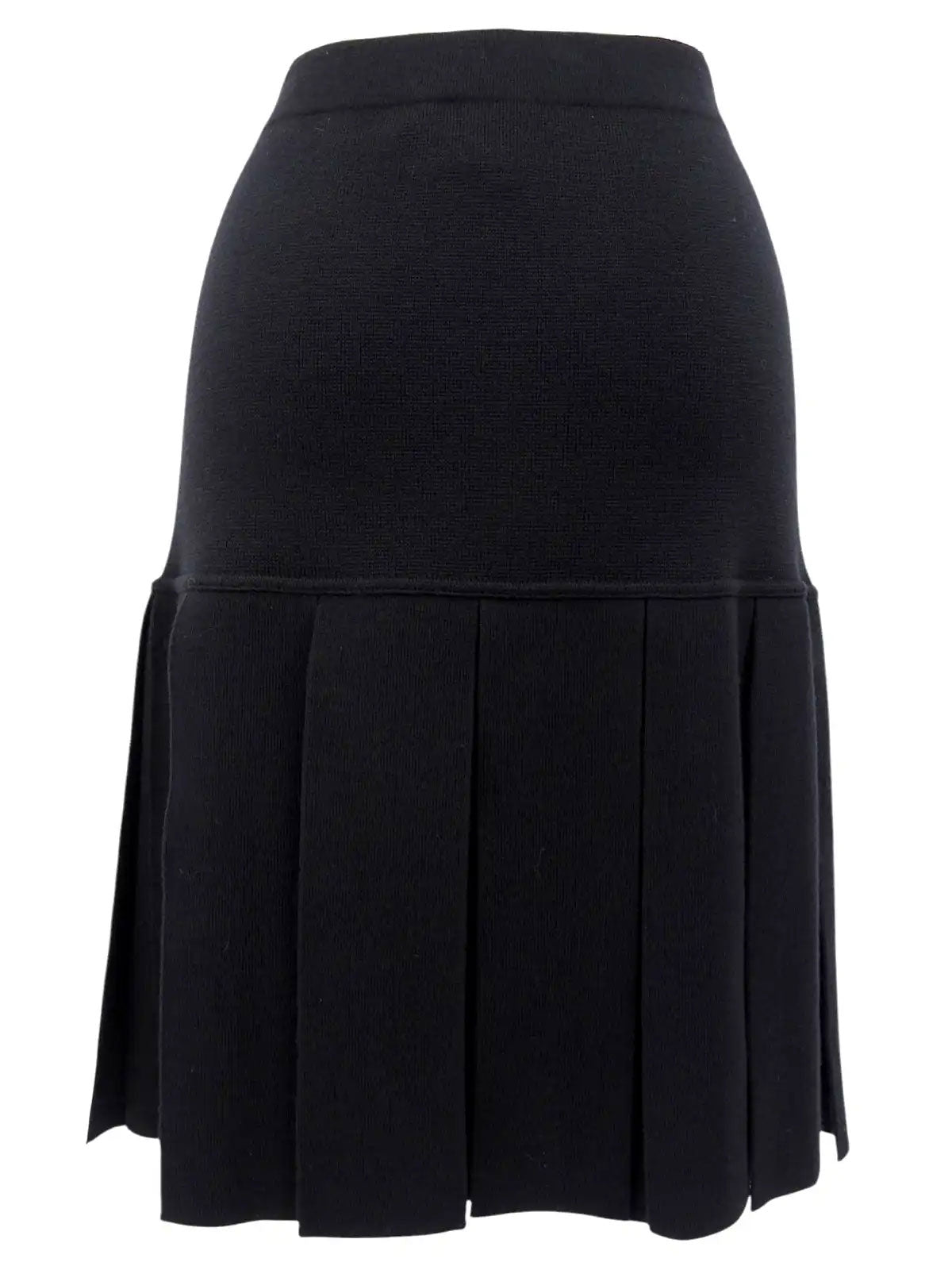 ウールCCマークボタンセットアップ ブラック