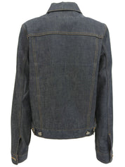 デニムロゴボタンジャケット インディゴ