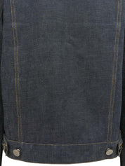 デニムロゴボタンジャケット インディゴ