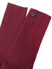 ハウンドトゥースパターンセットアップ ワインレッド