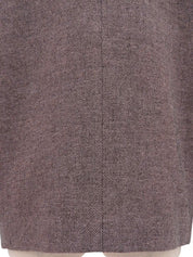 Wool tailored jacket in pink/gray