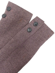 Wool tailored jacket in pink/gray