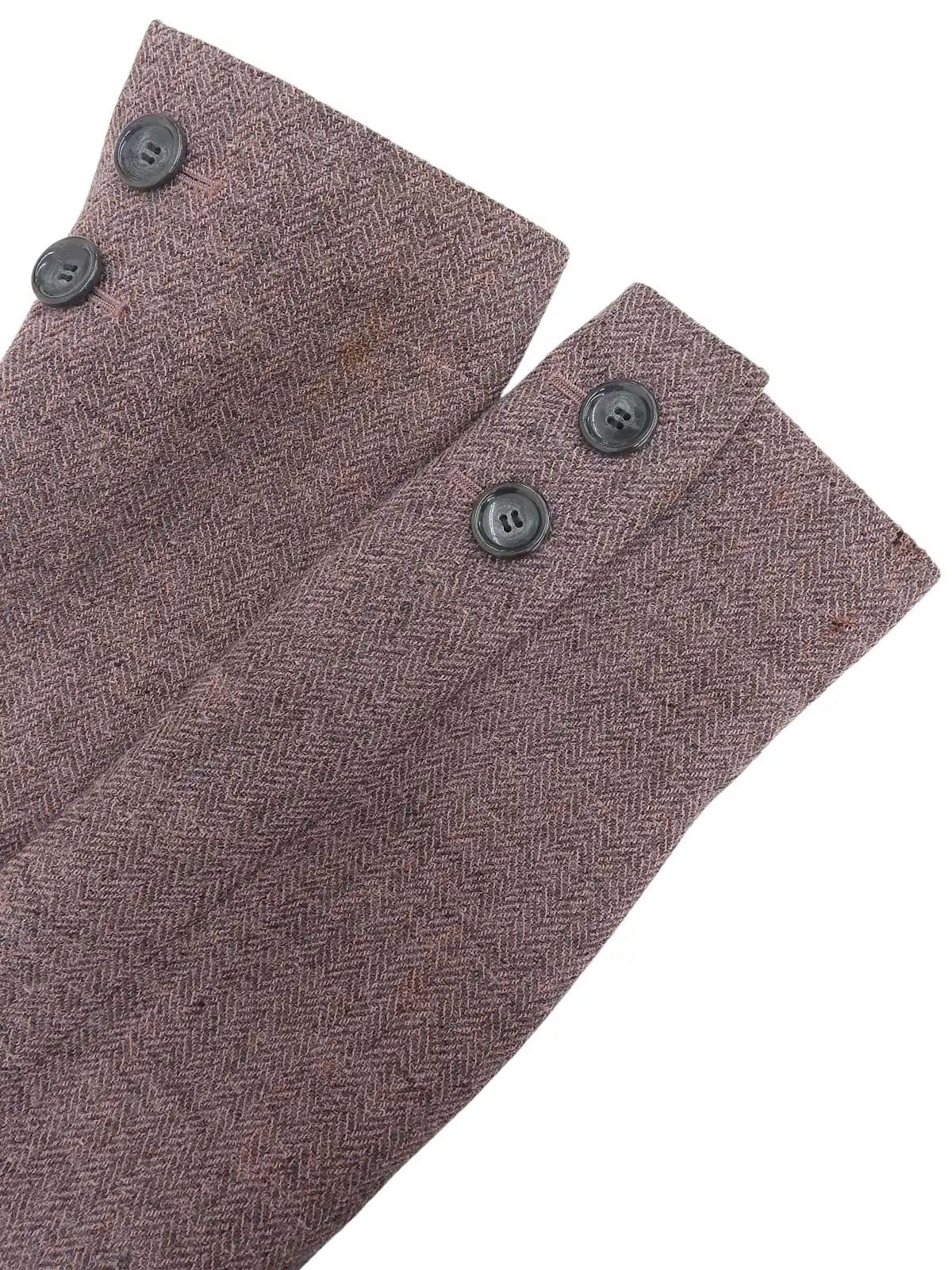 ウールテーラードジャケット ピンク/グレー