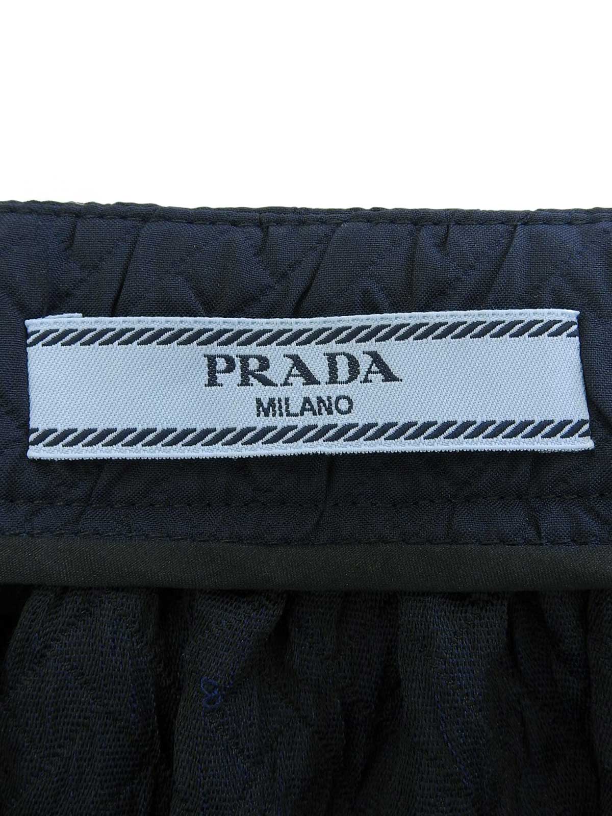2014 quilted skirt, navy