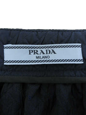 2014 quilted skirt, navy