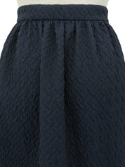 2014年製 キルティングスカート ネイビー