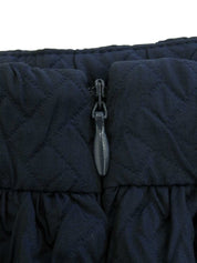 2014 quilted skirt, navy