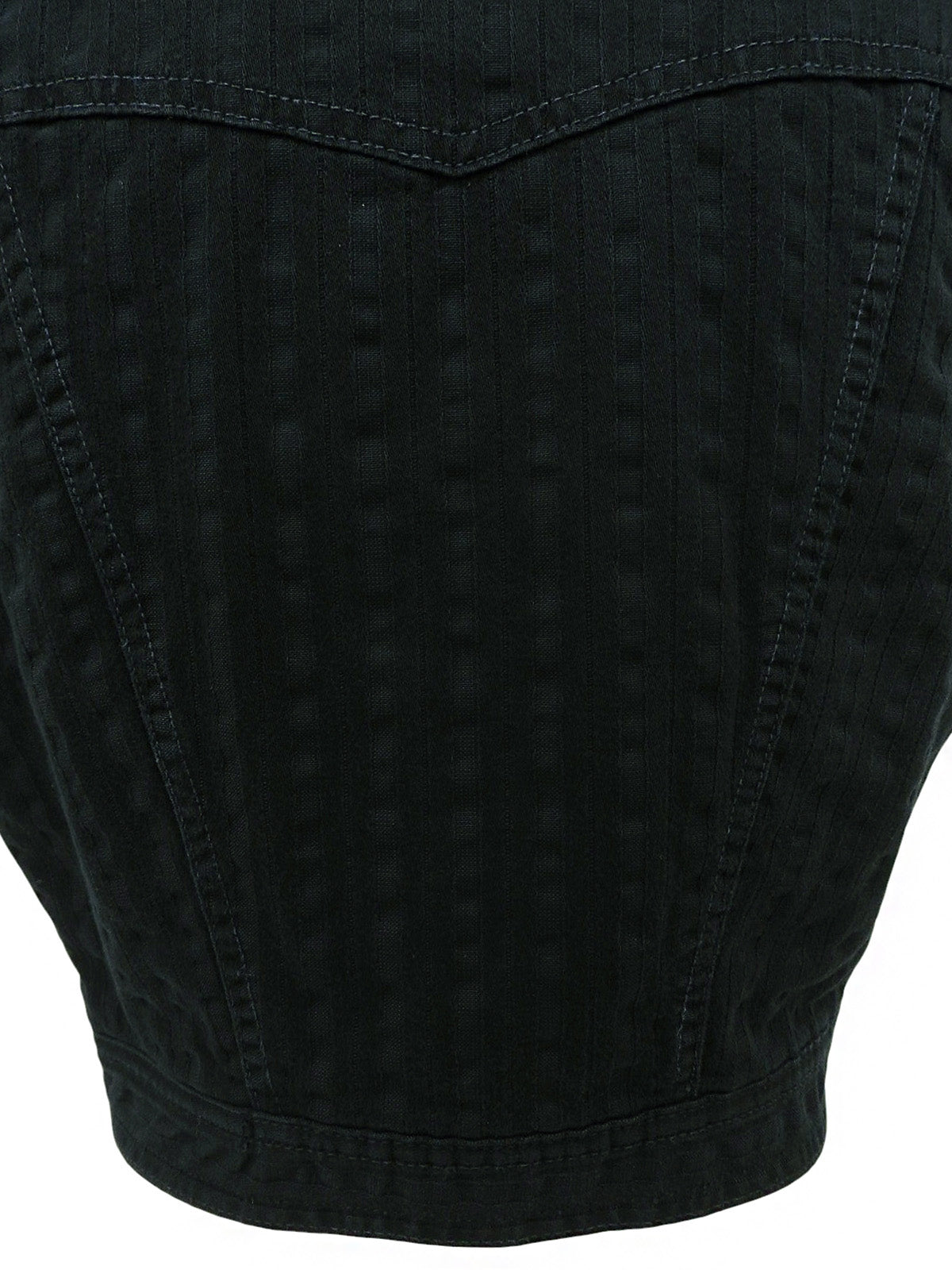 メデューサボタンベスト　ブラック